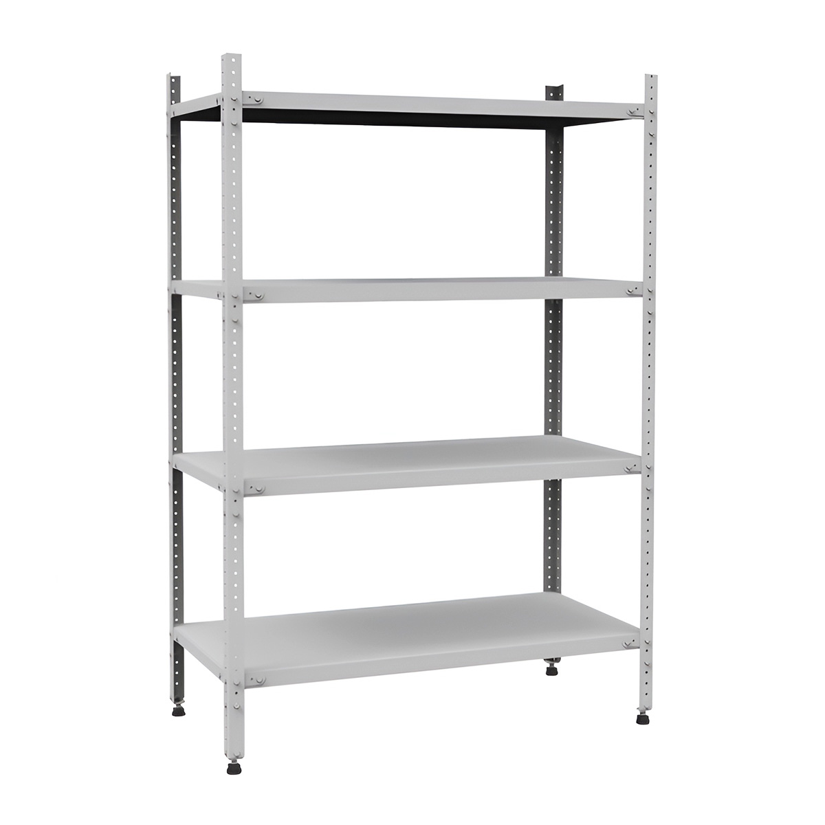 Стеллаж архивный 1500х700х500, 4 полки