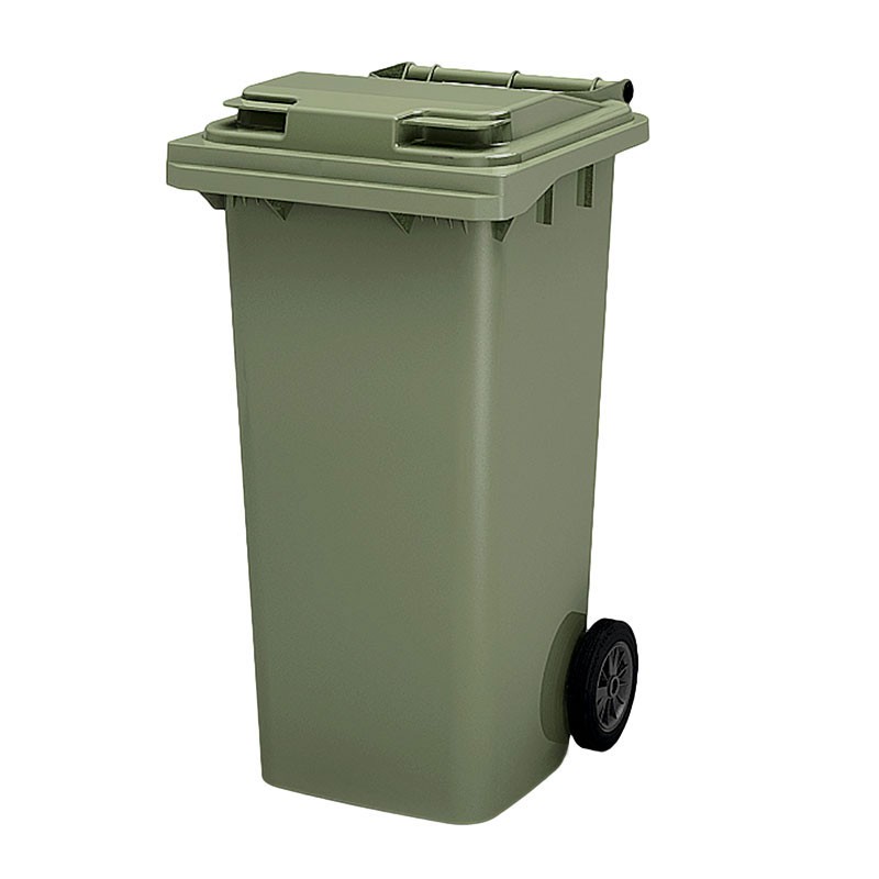 Пластиковый контейнер для мусора 120 литров