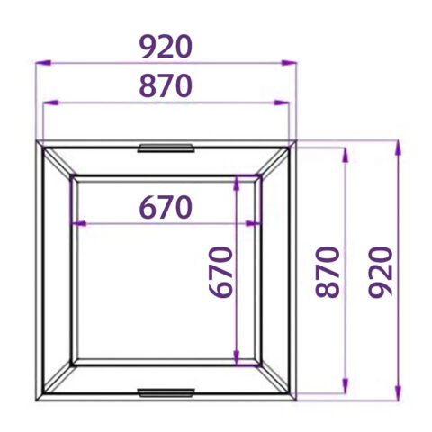 Металлический контейнер 750 литров без крышки (толщина 1.5 мм)