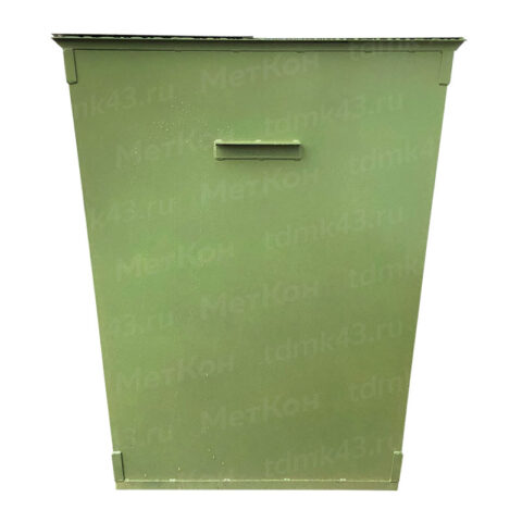 Металлический контейнер 750 литров без крышки (толщина 1.5 мм)