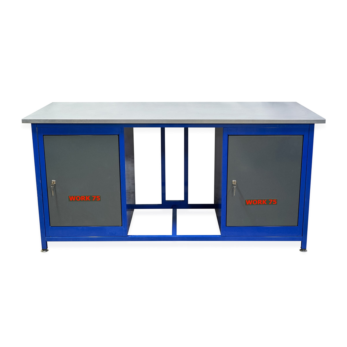 Верстак WK1800 (Т0-Т0) 2 тумбы с дверцами