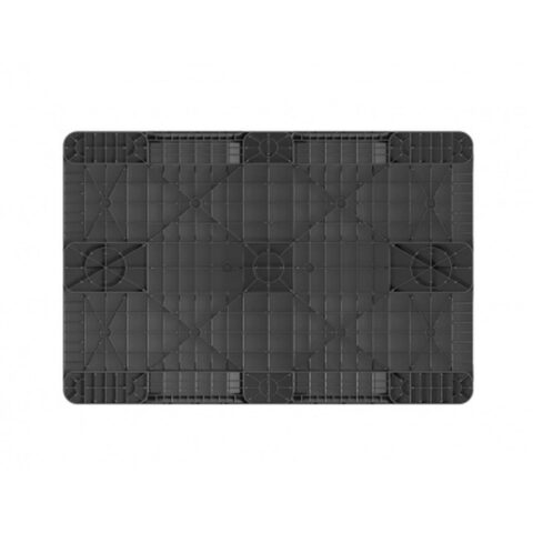 Поддон сплошной пластиковый 1200х800х150 на 2-х полозьях черный. (02.105F.99.PE.R)