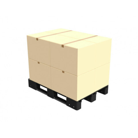 Поддон сплошной 1200x800x150 на 3-х полозьях ЭКО. (02.117F.98.R)