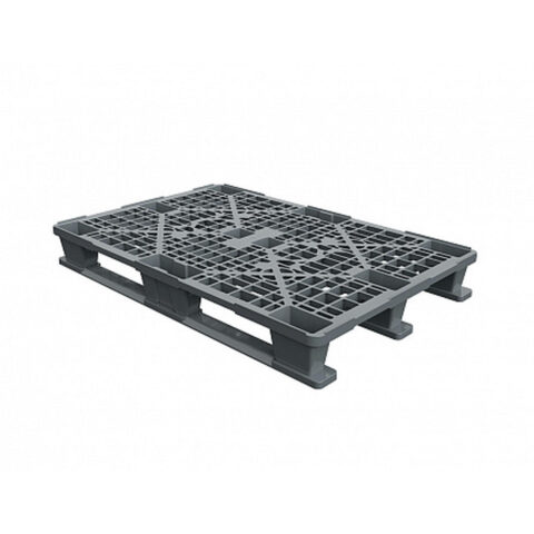Поддон перфорированный пластиковый 1200х800х150 на 3-х полозьях серый. (02.102.91.С71.Q)