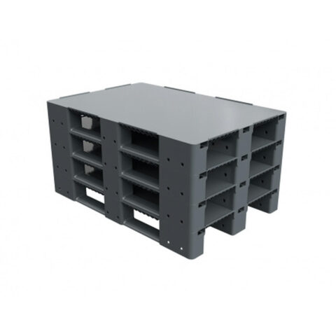 Поддон сплошной 1200x800x150 на 3-х полозьях. (02.117F.91.PEF.S)