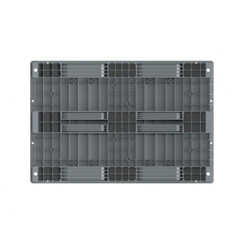 Поддон перфорированный пластиковый 1210х810х160 на 3-х полозьях. (02.106.91)