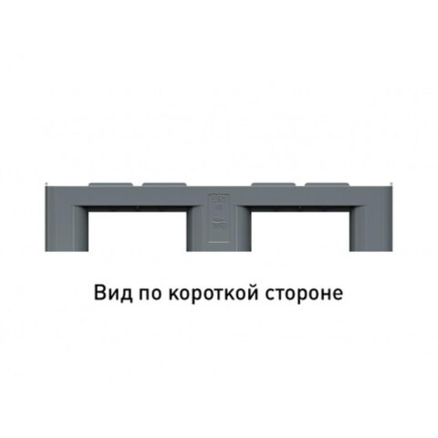 Поддон перфорированный пластиковый 1200х800х160 на 3-х полозьях. (02.108.91.PE)