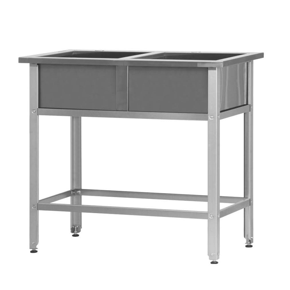 Ванна моечная ВМСр — 500/2 «Retail», 2 отв. д/смесит.